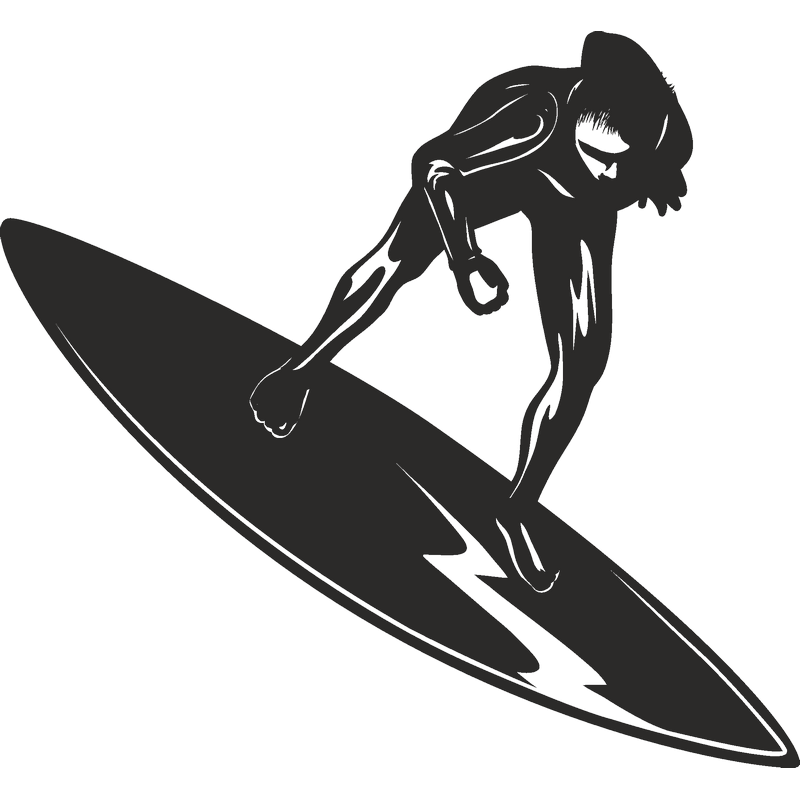 Graphics Silhouette Illustration Photograph Surfboard - SURFING VECTOR ...