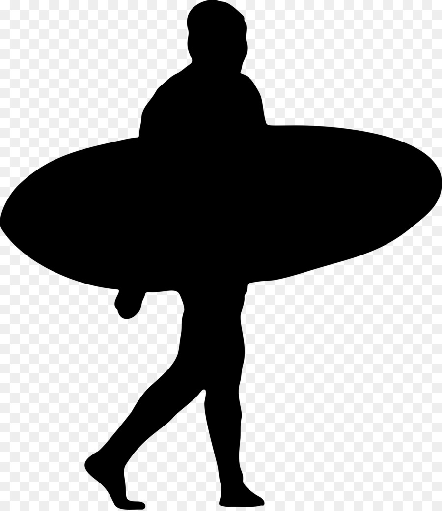 Silhouette Surfboard Surfing Clip art - stroke png download - 1990*2294 - Free Transparent Silhouette png Download.
