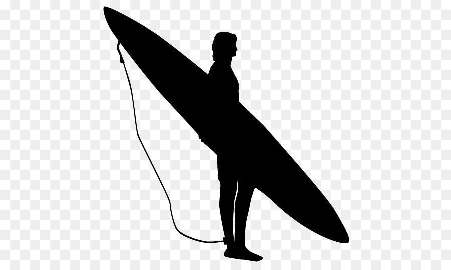 Clip art Vector graphics Silhouette Surfing Image - Silhouette png download - 500*535 - Free Transparent Silhouette png Download.
