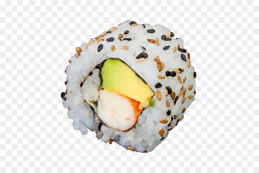 California roll Sushi Sashimi Tempura Japanese Cuisine - sushi png download - 600*600 - Free Transparent California Roll png Download.