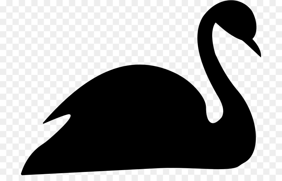 Black swan Silhouette Drawing Clip art - black swan png download - 768*562 - Free Transparent Black Swan png Download.