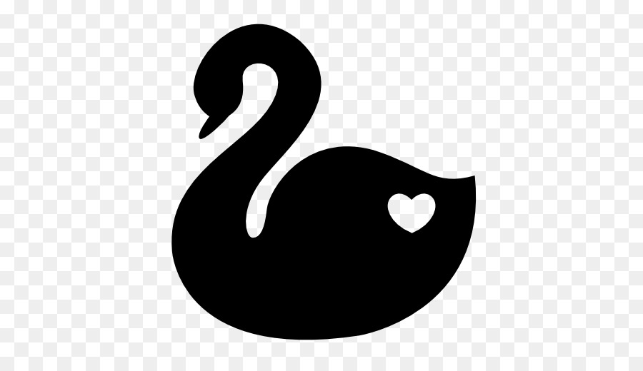 Black swan Symbol Heart Clip art - swan vector png download - 512*512 - Free Transparent Black Swan png Download.