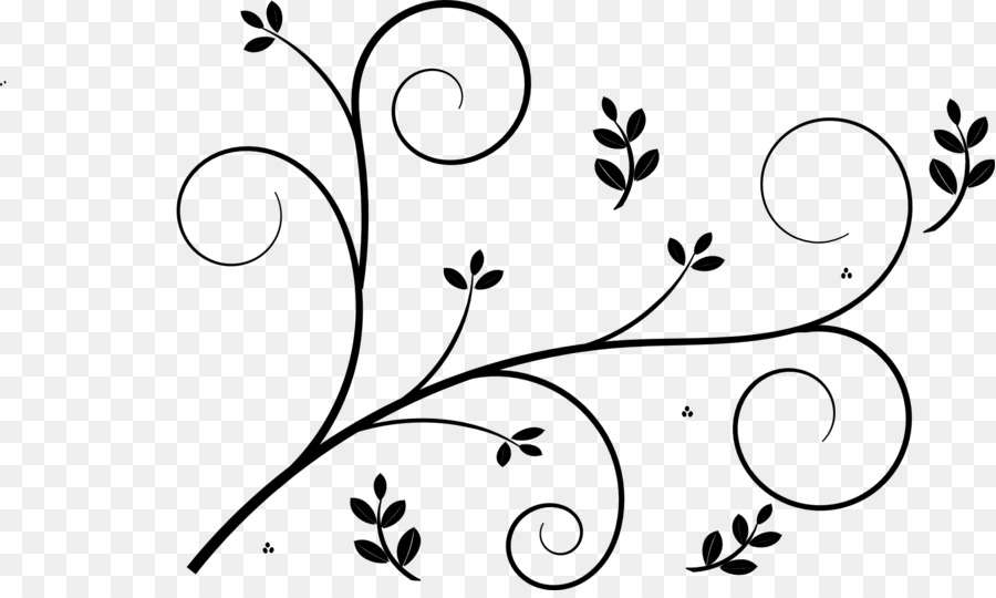 Vine Flower Clip art - swirls png download - 1920*1138 - Free Transparent Vine png Download.