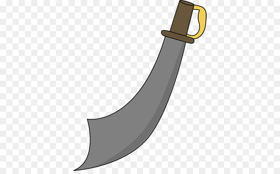 Piracy Sword Cutlass Clip art - animated sword cliparts png download - 428*550 - Free Transparent Piracy png Download.