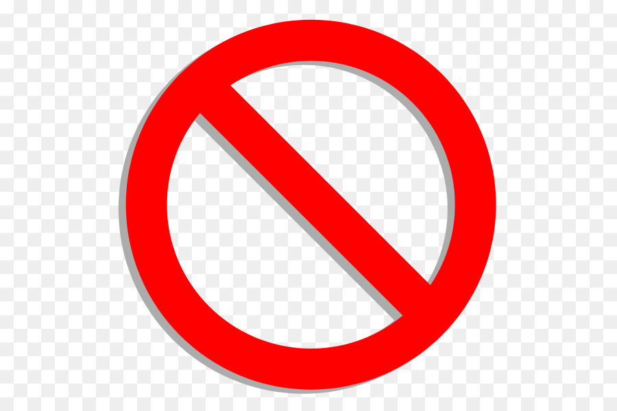 No symbol Sign Clip art - svg png download - 600*600 - Free Transparent No Symbol png Download.