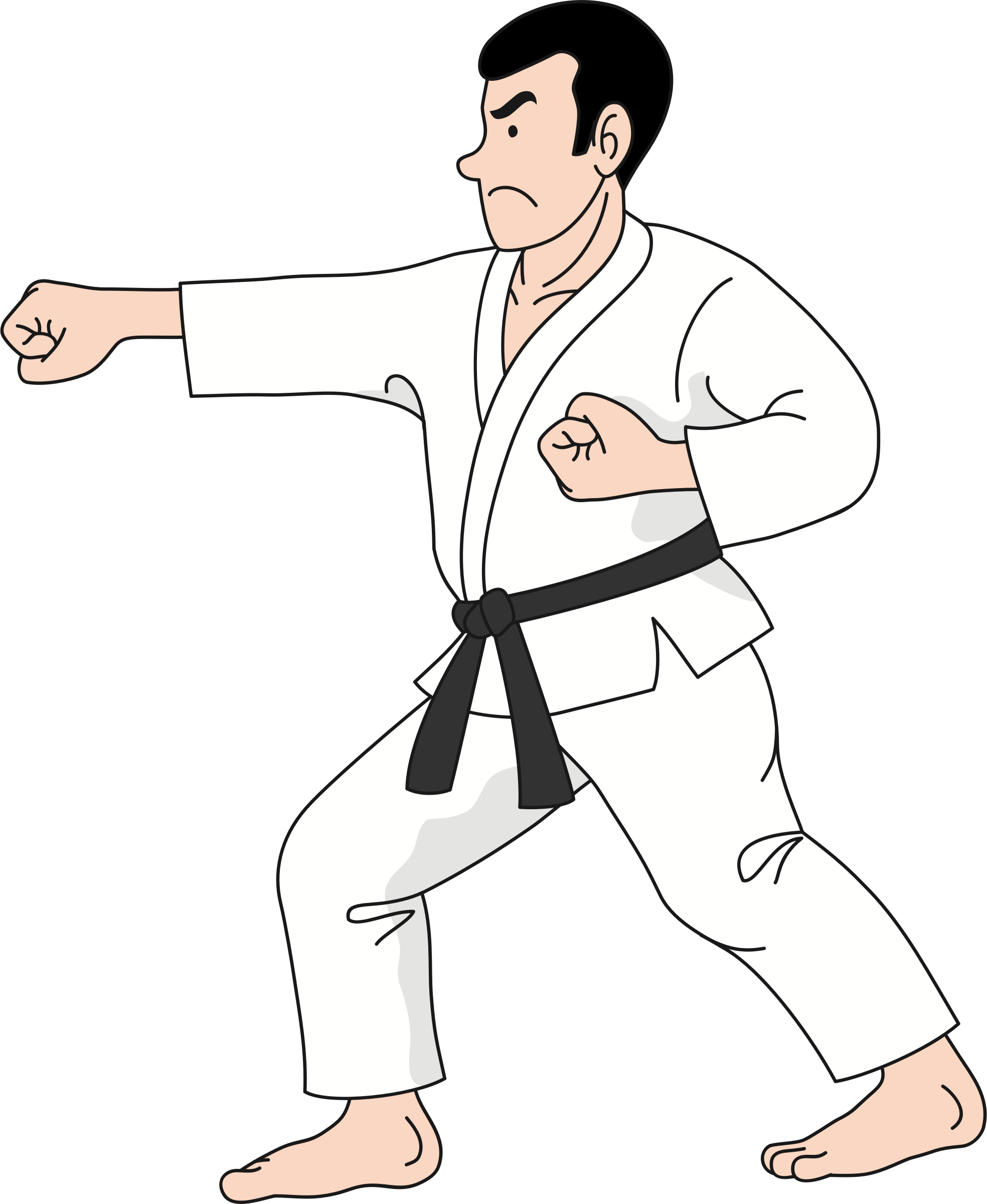 Karate gi Taekwondo Clip art - karate png download - 1968*2400 - Free ...