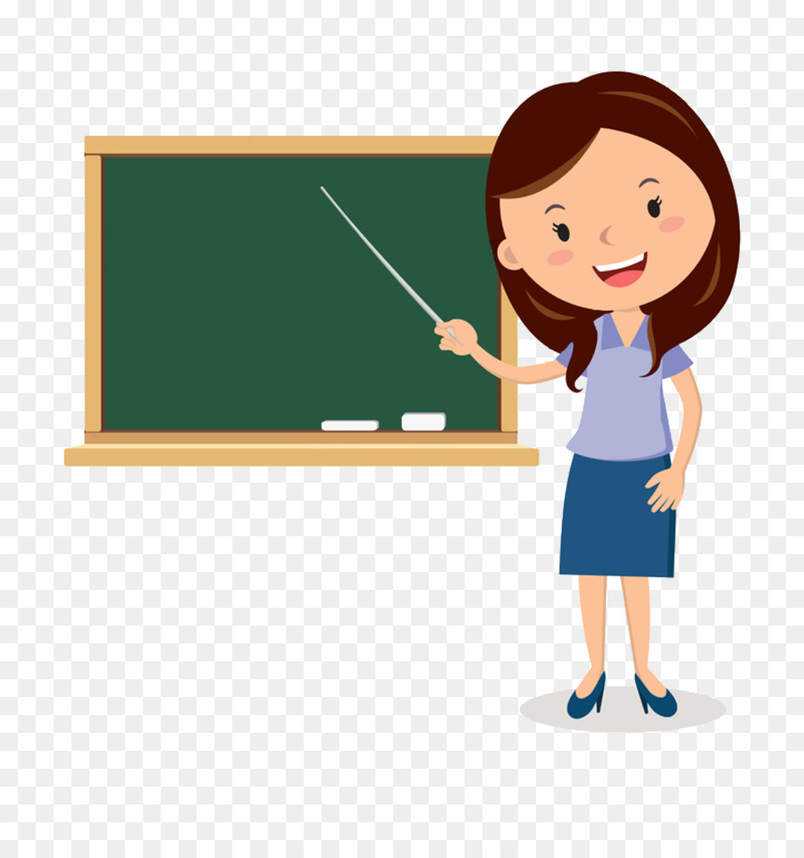 Teacher Cartoon Blackboard - Blackboard cartoon Teachers png download - 1500*1600 - Free Transparent  png Download.
