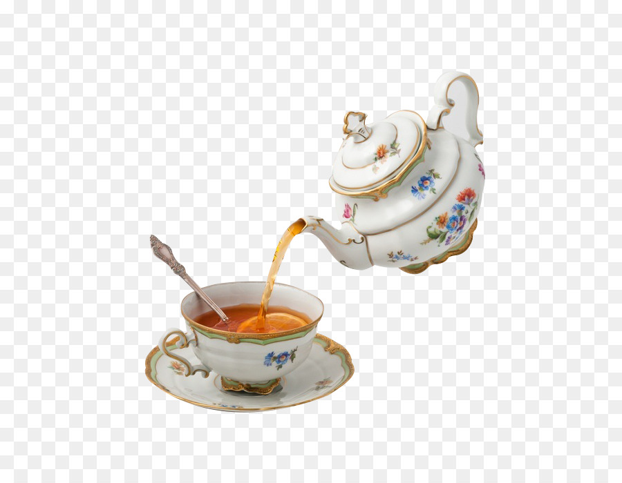 Teapot Teacup Tea party - Continental tea png download - 598*687 - Free Transparent Tea png Download.