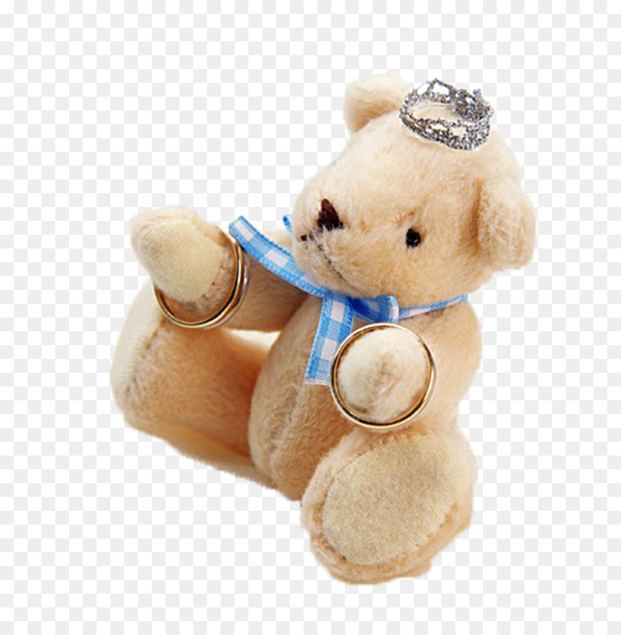 Wedding ring cushion Bride - Fancy Cloth Bears png download - 1066*1087 - Free Transparent  png Download.