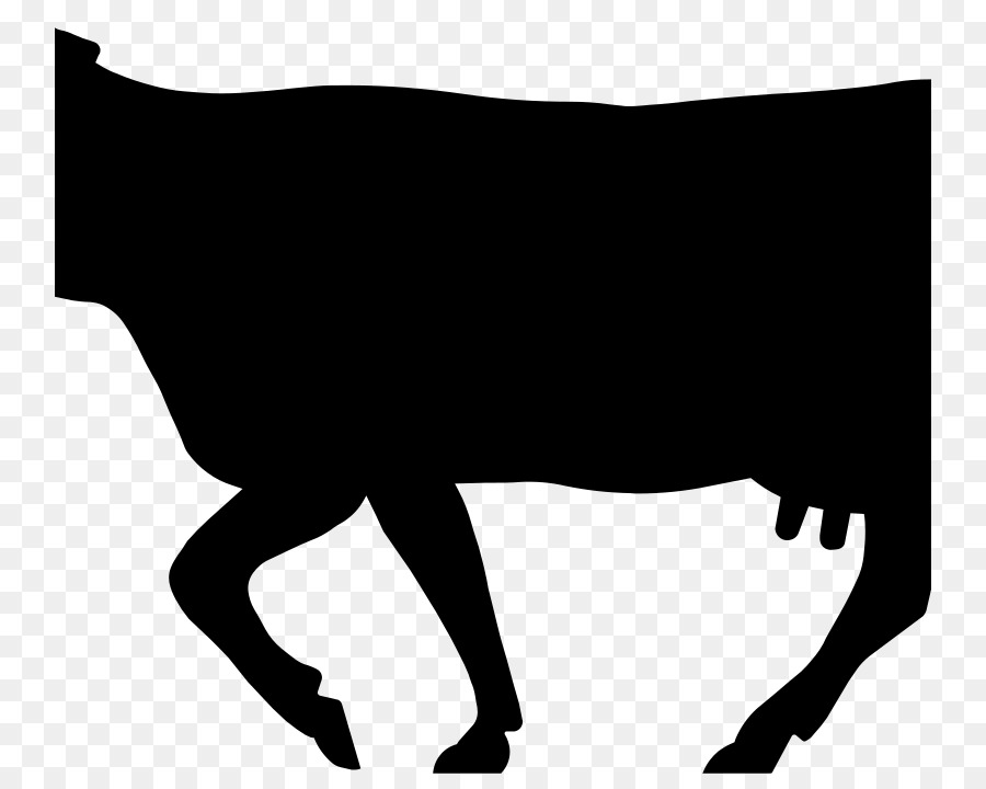 Beef cattle Texas Longhorn Angus cattle Ox Dairy cattle - Cow  outline png download - 800*711 - Free Transparent Beef Cattle png Download.