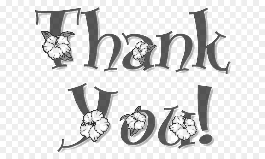 Black and white Download Clip art - thank you png download - 698*540 - Free Transparent Black And White png Download.