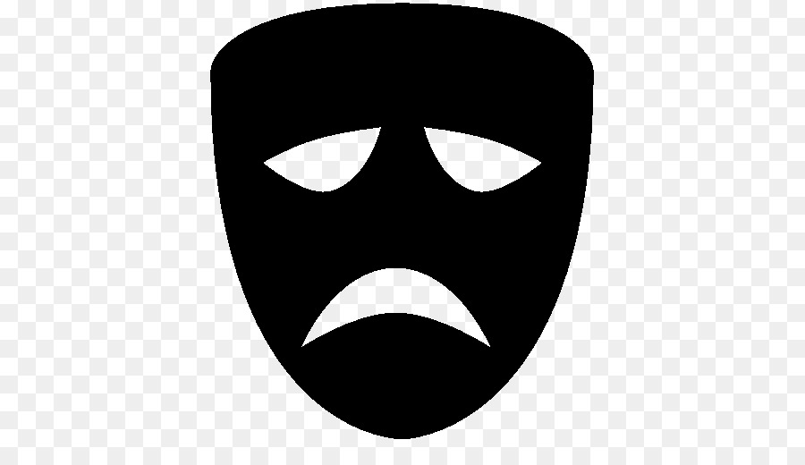 Mask Tragedy Computer Icons Theatre Comedy - Mask png download - 512*512 - Free Transparent Mask png Download.