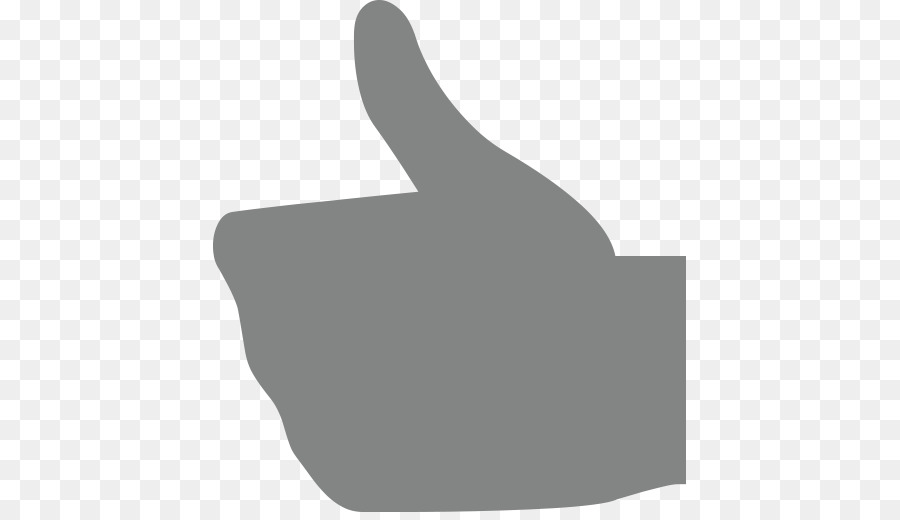 Thumb signal Emoji Black Grey - Emoji png download - 512*512 - Free Transparent Thumb png Download.