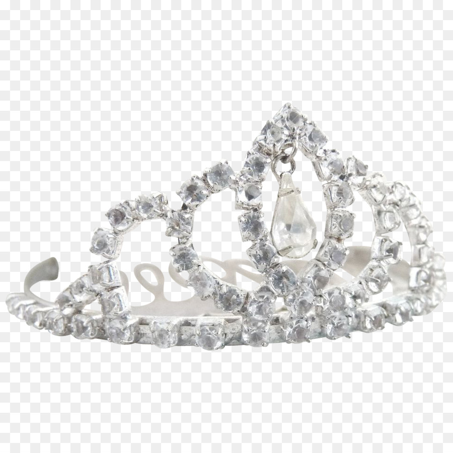Tiara Crown Imitation Gemstones & Rhinestones Clip art - silver crown png download - 967*967 - Free Transparent Tiara png Download.