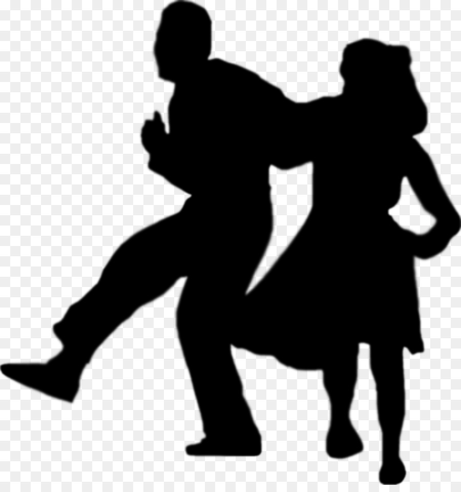 West Coast Swing Ballroom dance Silhouette - Silhouette png download - 974*1024 - Free Transparent Swing png Download.
