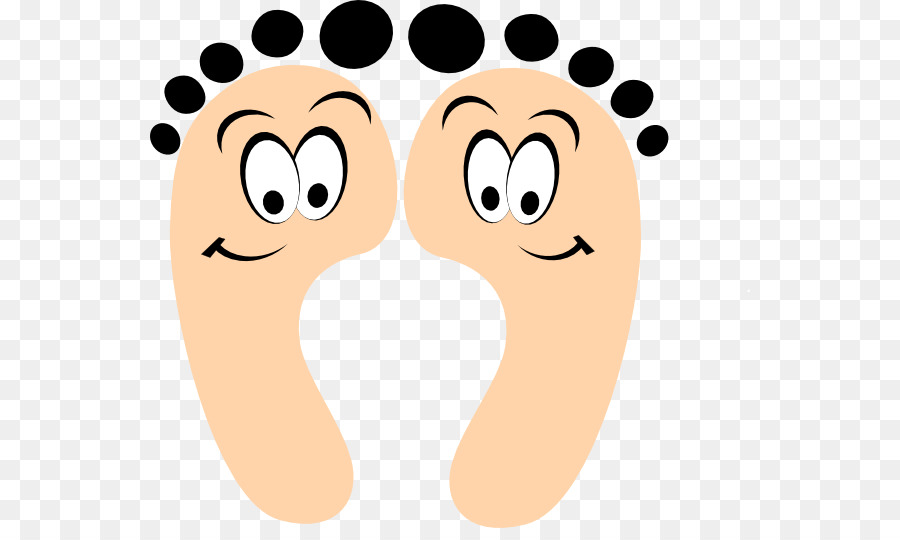 Toe Foot Finger Clip art - Cartoon Feet png download - 600*528 - Free Transparent  png Download.