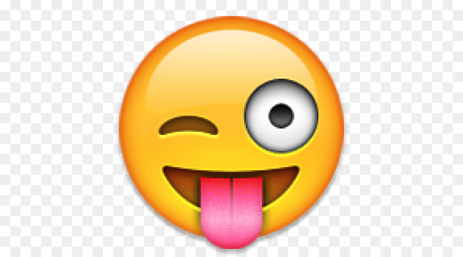 Emoticon Wink Smiley Emoji Tongue - smiley png download - 500*500 - Free Transparent Emoticon png Download.