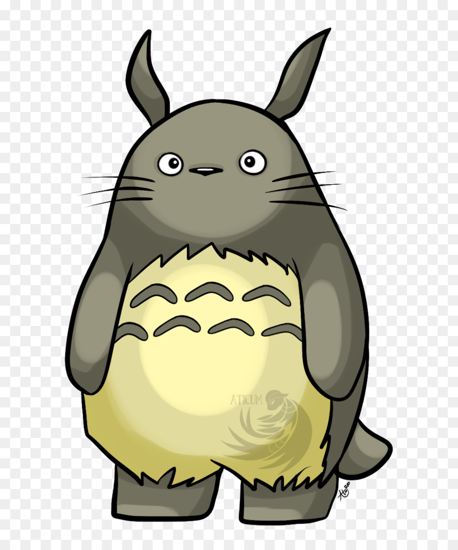 Cat Horse Hare Mammal Whiskers - totoro png download - 1000*1200 - Free Transparent Cat png Download.