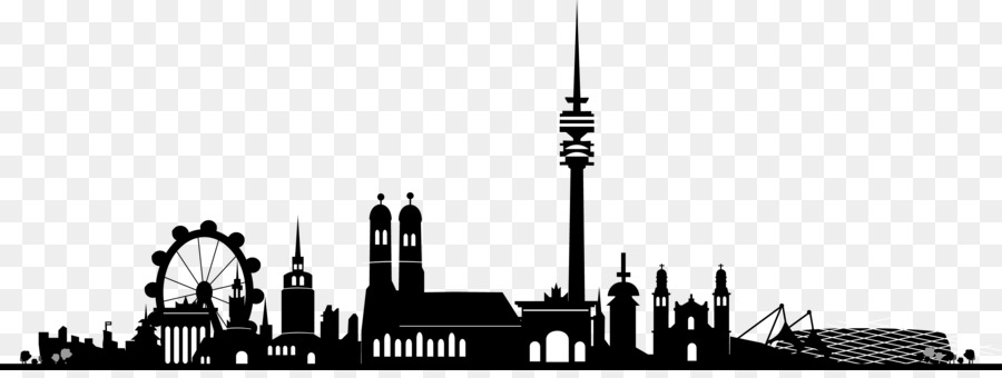 Skyline commercetools Inc New Town Hall Wall decal Rosenheim - skyline png download - 3143*1163 - Free Transparent Skyline png Download.