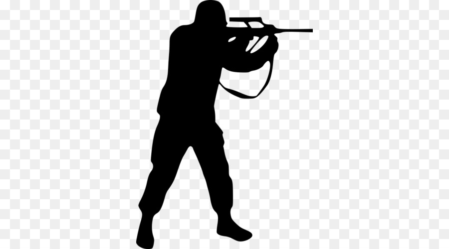 Soldier Silhouette Military Clip art - Soldier png download - 500*500 - Free Transparent Soldier png Download.