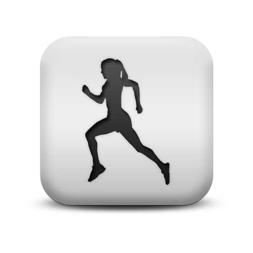 Run wife run. Иконка бега. Бегун иконка. Значок на машину бегун женщина. Iphone Run icon.