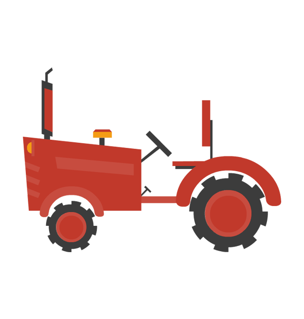 Tractor Art Machine Clip art - tractor png download - 600*630 - Free ...