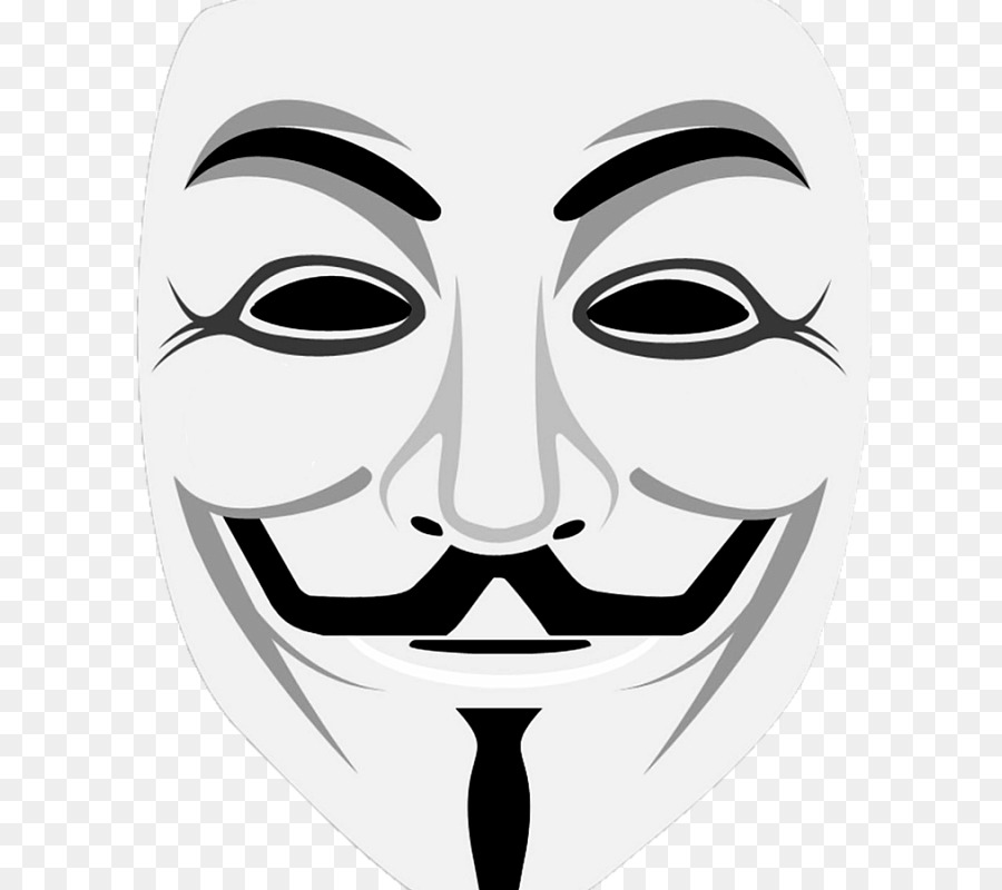 Guy Fawkes mask Anonymous Security hacker - mask png download - 800*800 - Free Transparent Guy Fawkes Mask png Download.