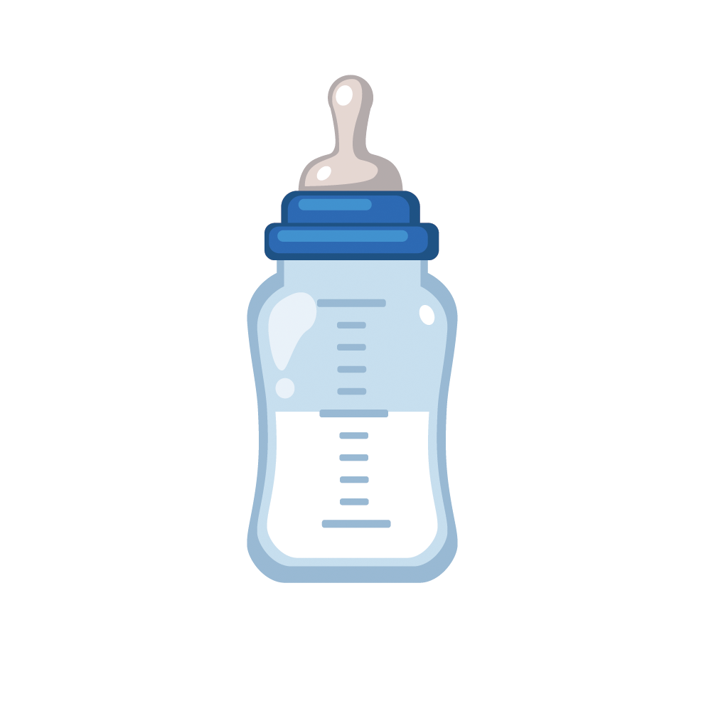 Baby bottle Milk Infant - Vector material loaded milk baby bottle png ...