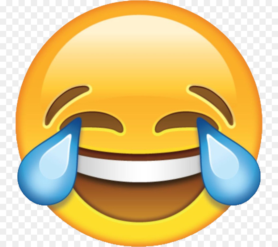 Laughter Face with Tears of Joy emoji Emoticon Clip art - Crying Emoji PNG Transparent Image png download - 800*800 - Free Transparent Laughter png Download.