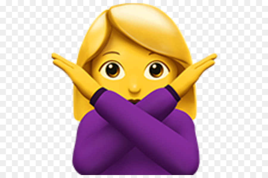 No Emoji iPhone Gesture Emoticon - Emoji png download - 590*590 - Free Transparent  Emoji png Download. - Clip Art Library