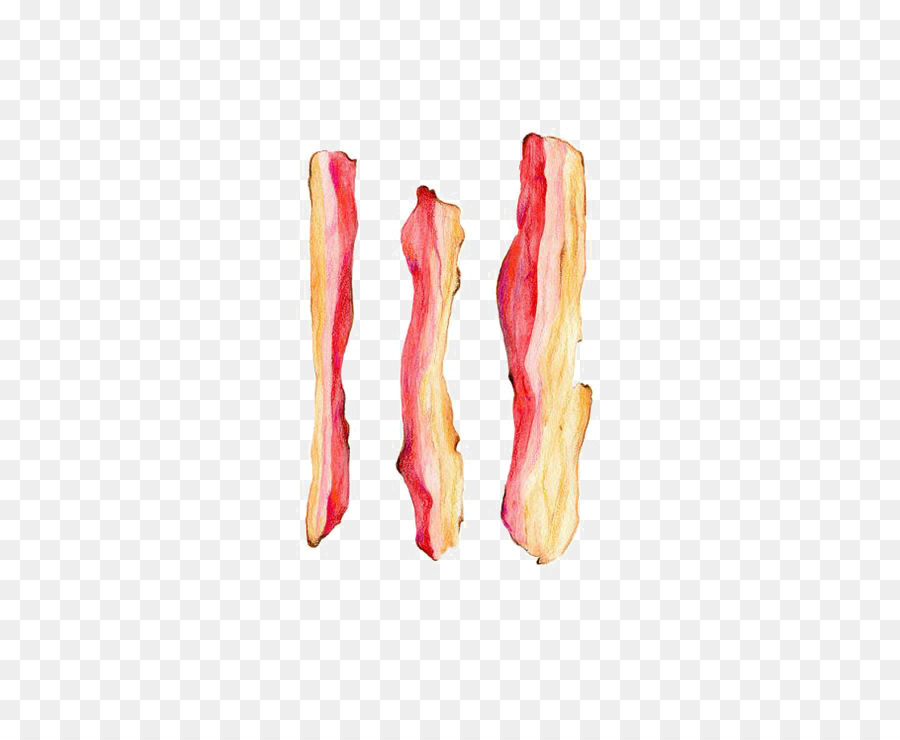 Bacon Cartoon Drawing Illustration - Bacon png download - 564*736 - Free Transparent Bacon png Download.