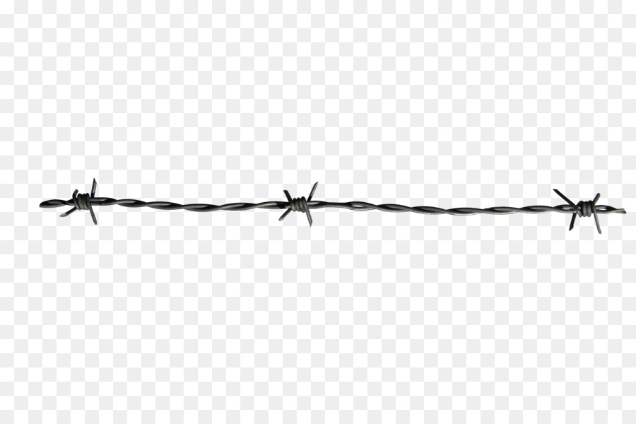Black Barbed wire White Pattern - Barbwire PNG Transparent Images png download - 3008*2000 - Free Transparent Black png Download.