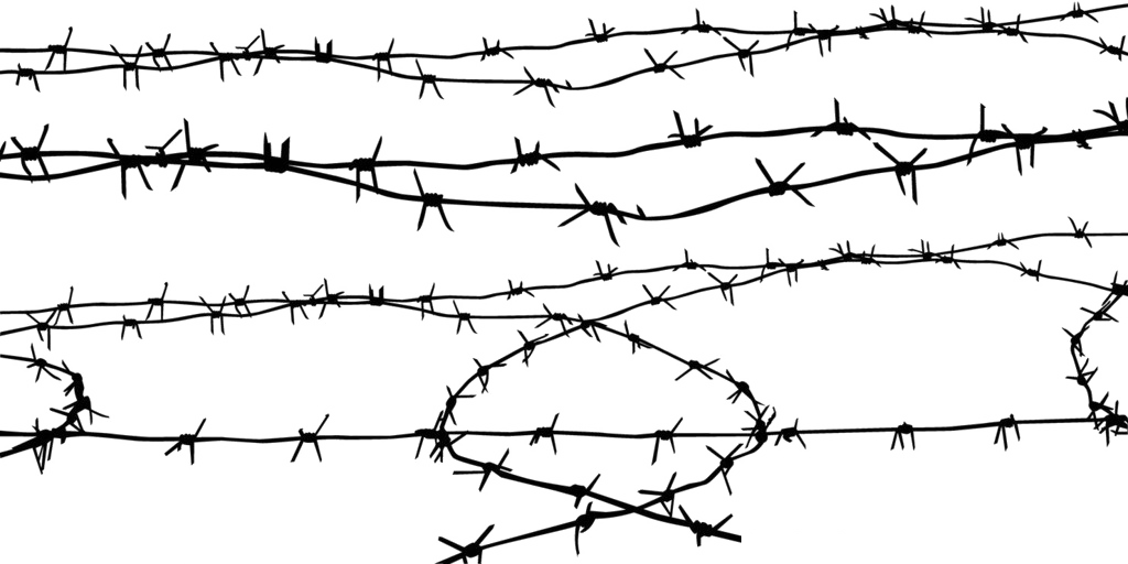 Barbed wire Computer file - A section of barbed wire png download ...