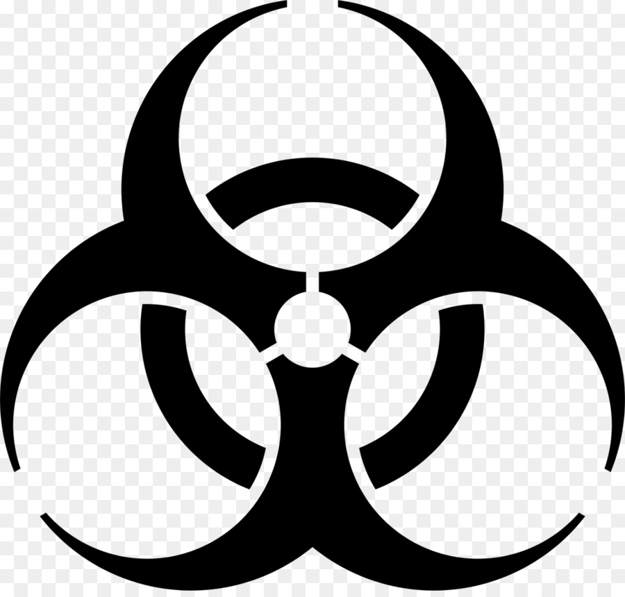 Biological hazard Hazard symbol Sign Clip art - biohazard symbol png download - 1024*968 - Free Transparent Biological Hazard png Download.