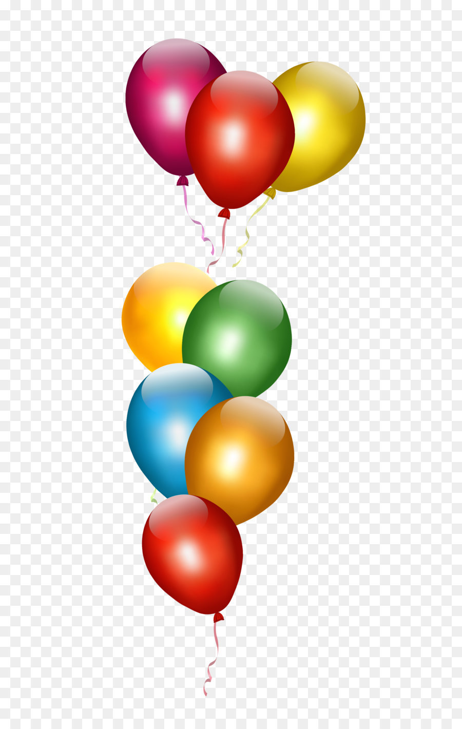 Party Toy balloon Birthday Gift - Transparent Balloons png download - 1604*3471 - Free Transparent Toy Balloon png Download.