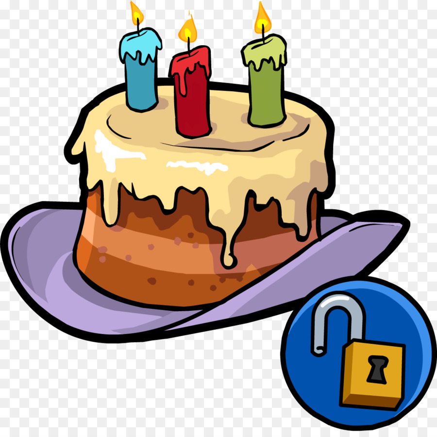 Club Penguin Birthday cake Party hat - birthday hat png download - 1111*1096 - Free Transparent Club Penguin png Download.