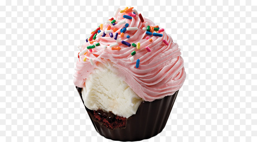 Ice cream Cupcake Birthday cake Frosting & Icing - cup cake png download - 500*500 - Free Transparent Ice Cream png Download.