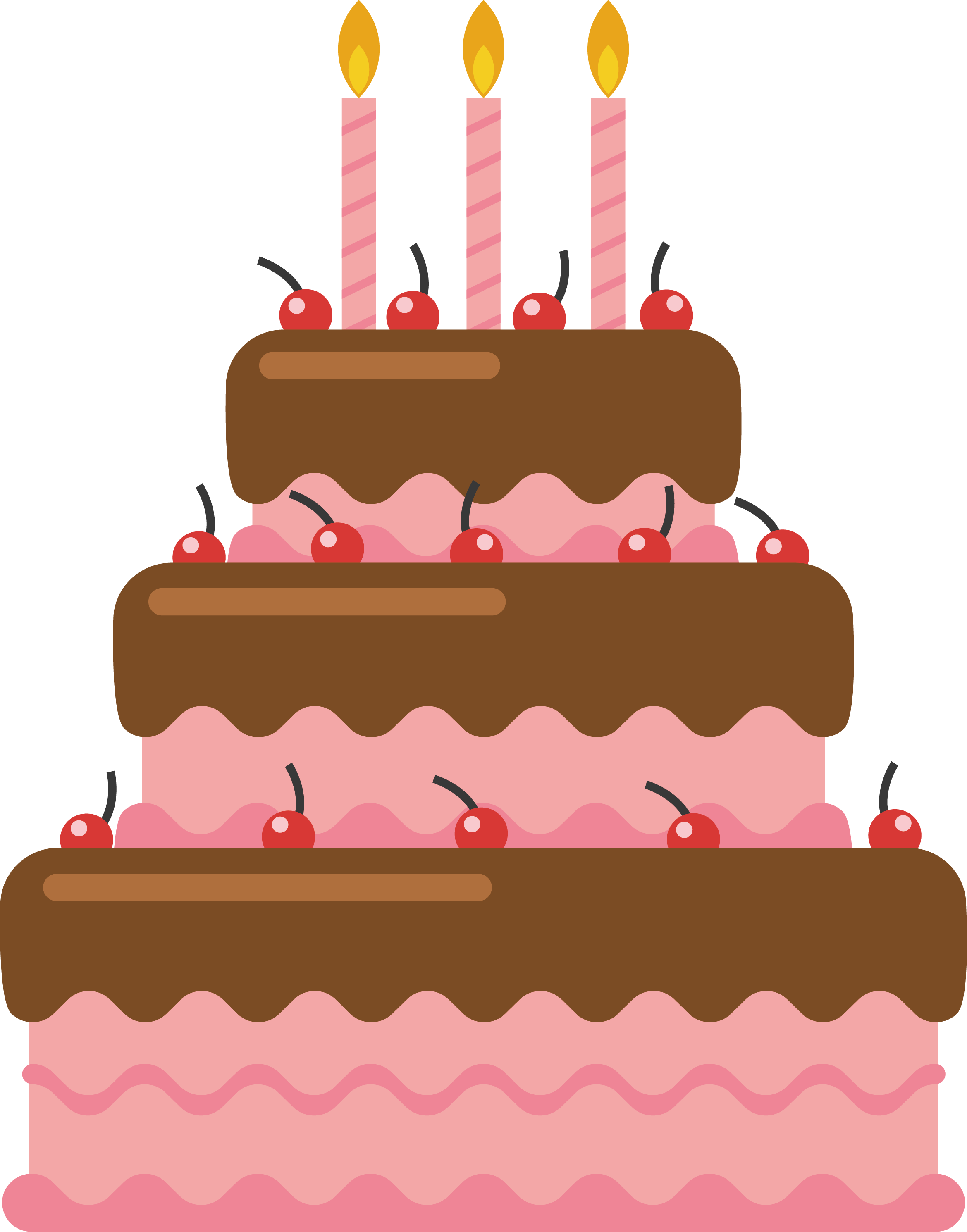 Birthday Cake PNG White Transparent And Clipart Image For Free Download -  Lovepik | 401312432