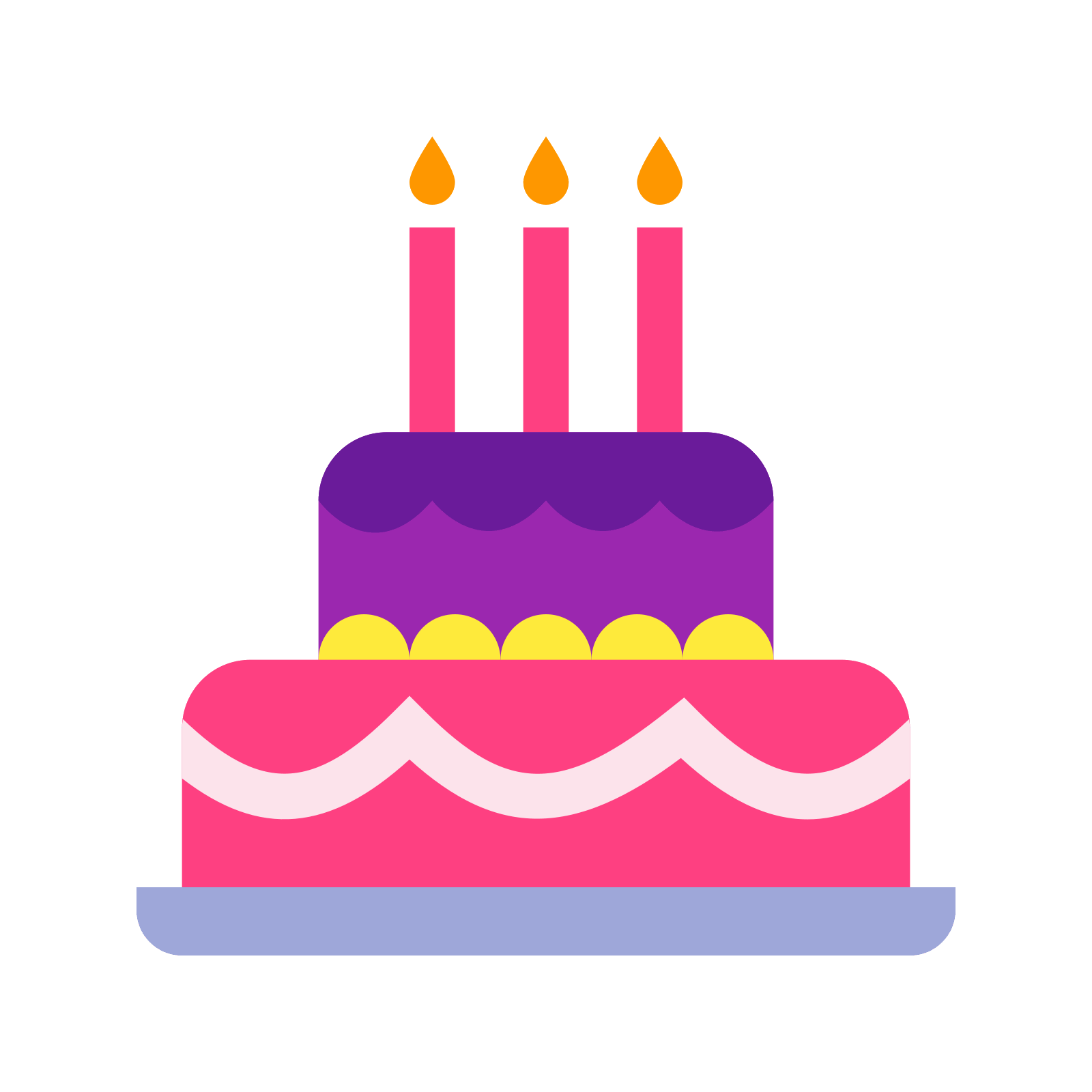 Birthday Cake Icon - Birthday Symbol Transparent PNG - 1600x1600 - Free  Download on NicePNG