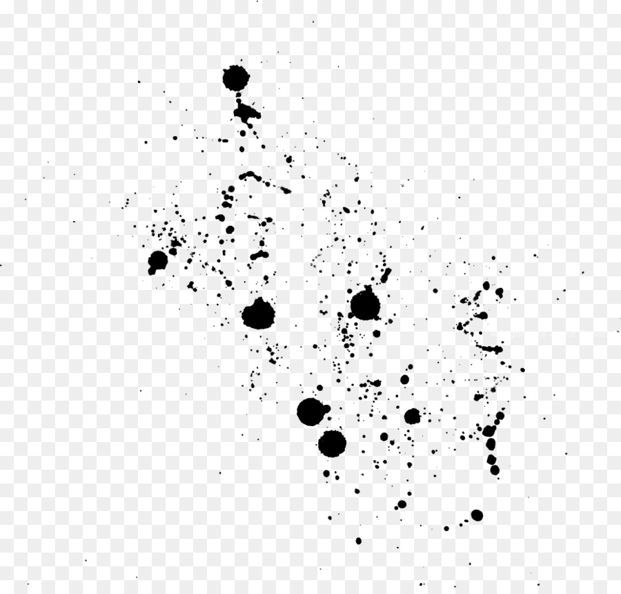 Black and white Monochrome Color - splash color png download - 931*880 - Free Transparent Black And White png Download.