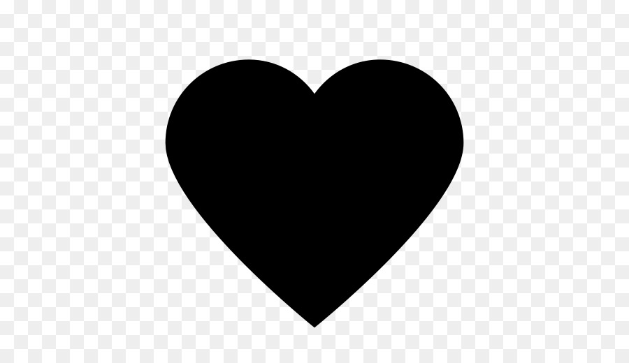 Shape Heart Clip art - Love black png download - 512*512 - Free Transparent Shape png Download.