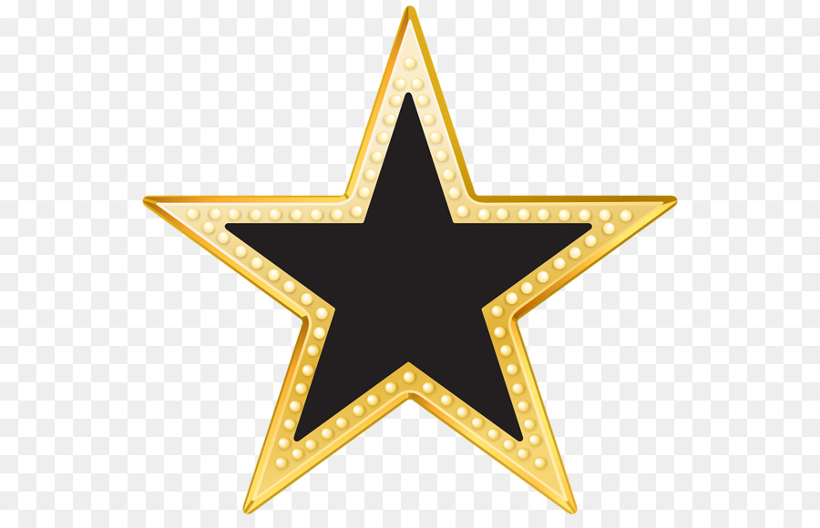 Star Gold Clip art - black star png download - 600*571 - Free Transparent Star png Download.