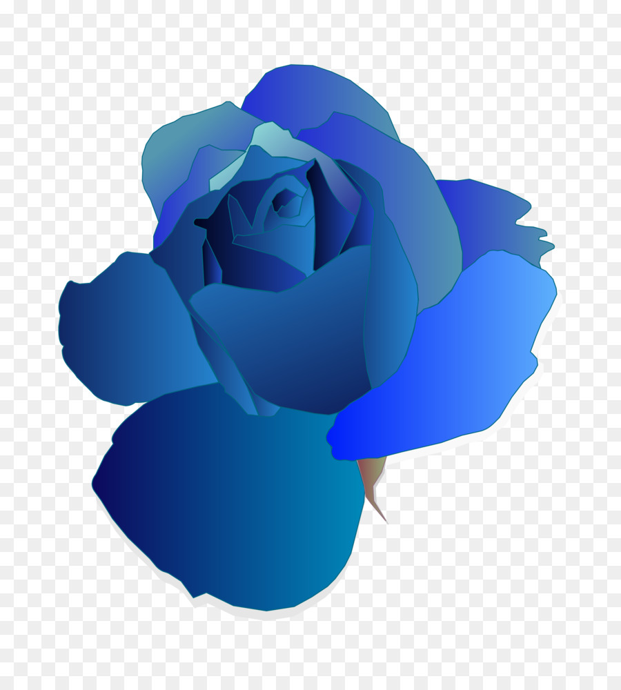 Blue rose Clip art - blue flower png download - 2175*2400 - Free Transparent Blue Rose png Download.