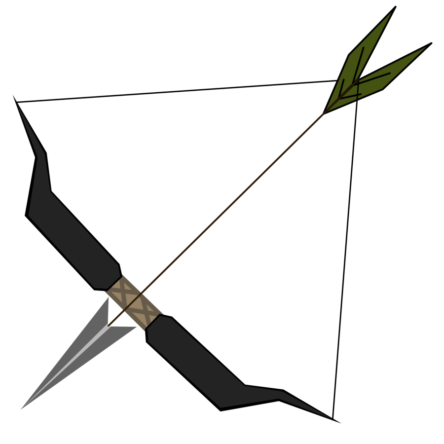 Bow And Arrow Archery Ranged Weapon Roblox Arrow Png Download 900