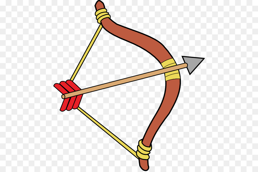 Bow and arrow Archery Clip art - Bow And Arrowcartoon Image png download - 528*597 - Free Transparent Bow And Arrow png Download.