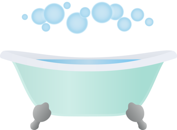 Bathtub Bubble bath - Cartoon Bubble Bath png download - 600*440 - Free ...