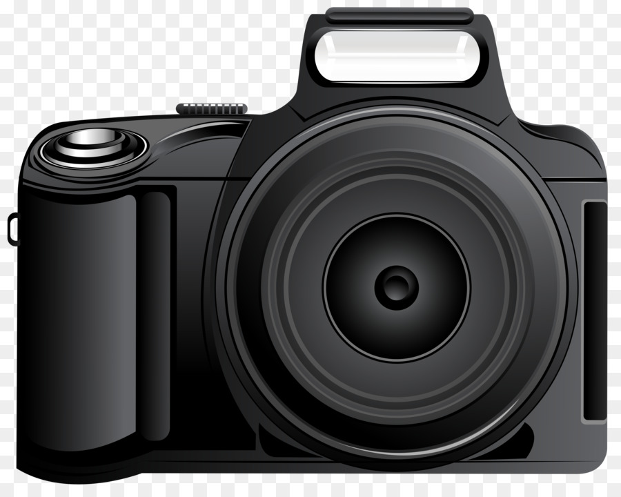 Camera Black and white Photography Clip art - Camera Cliparts png ...