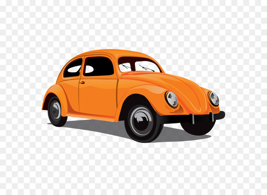 Orange retro car png download - 1024*1024 - Free Transparent Car png Download.