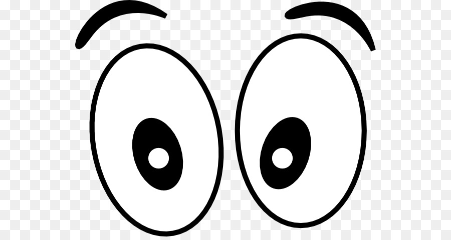 Eye Black and white Clip art - Cartoon Eyes Cliparts png download - 600*473 - Free Transparent Eye png Download.