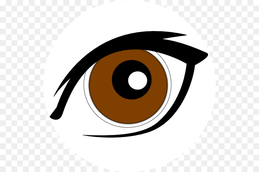 Human eye Eyebrow Clip art - Evil Cartoon Eyes png download - 600*600 - Free Transparent Eye png Download.